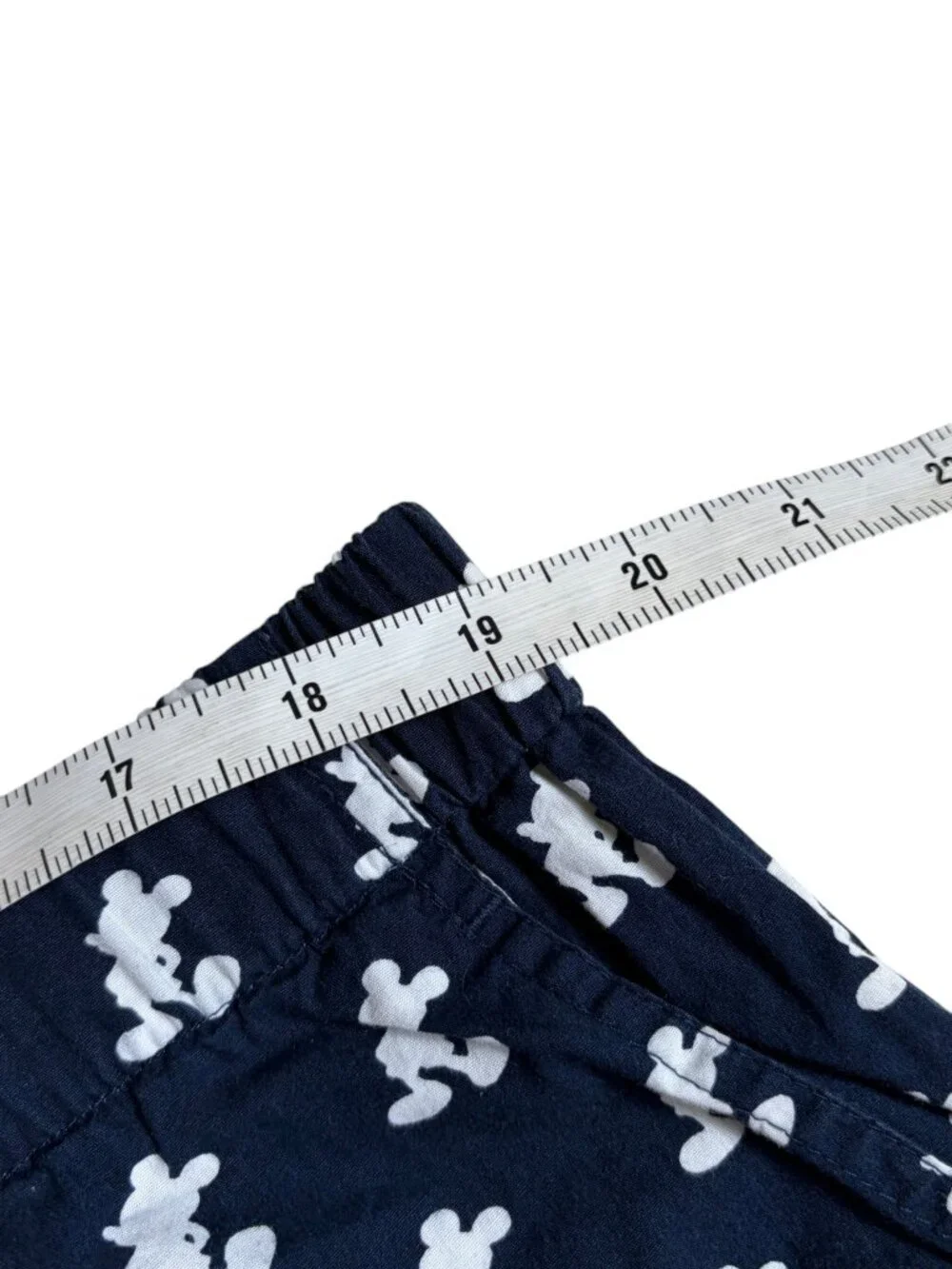 Disney Parks Men's Mickey Mouse Print Pajama Pants (Navy & White) - XXXL